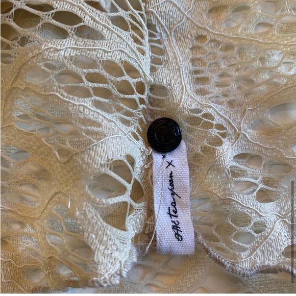 One Teaspoon women's small boho fall festival lace suede fairycore mini dress - Picture 9 of 12